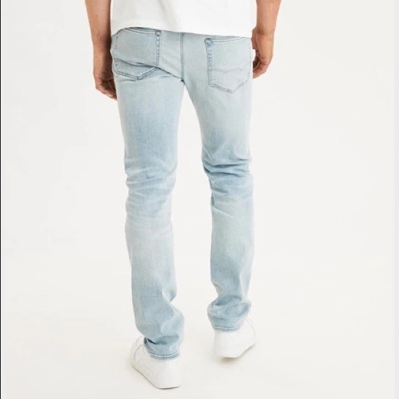 American Eagle Flex Original Straight Leg Jeans Size 32x34 Men’s - Picture 8 of 10